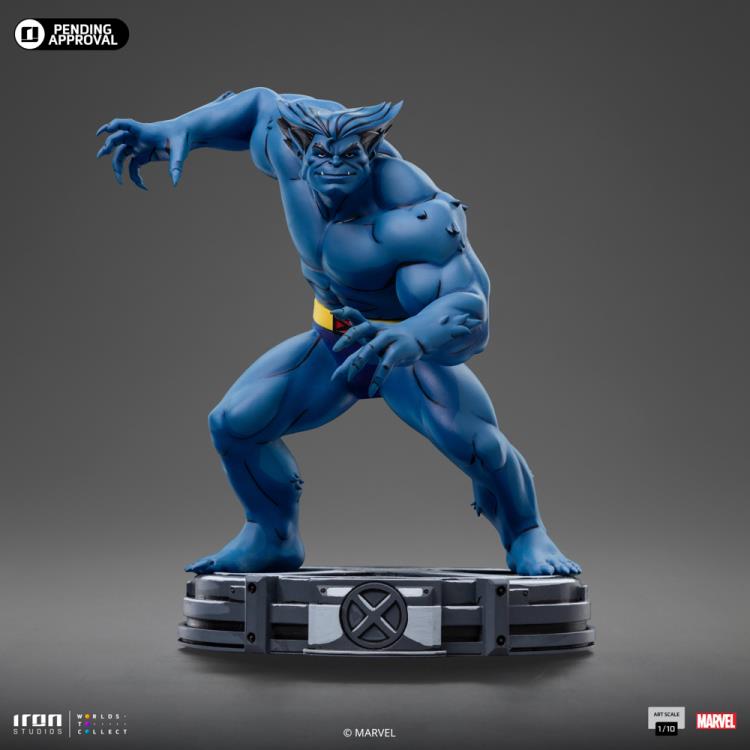 Iron Studio X Men '97 Battle Diorama Series Beast 1/10 Art Scale Statue