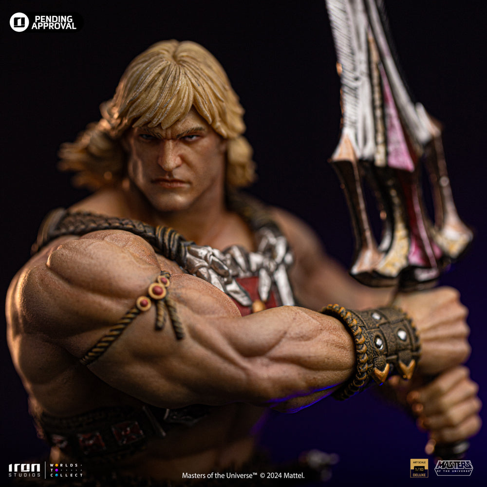 Iron Studio He Man Unleashed - Masters of the Universe - Art Scale 1/10 Statue