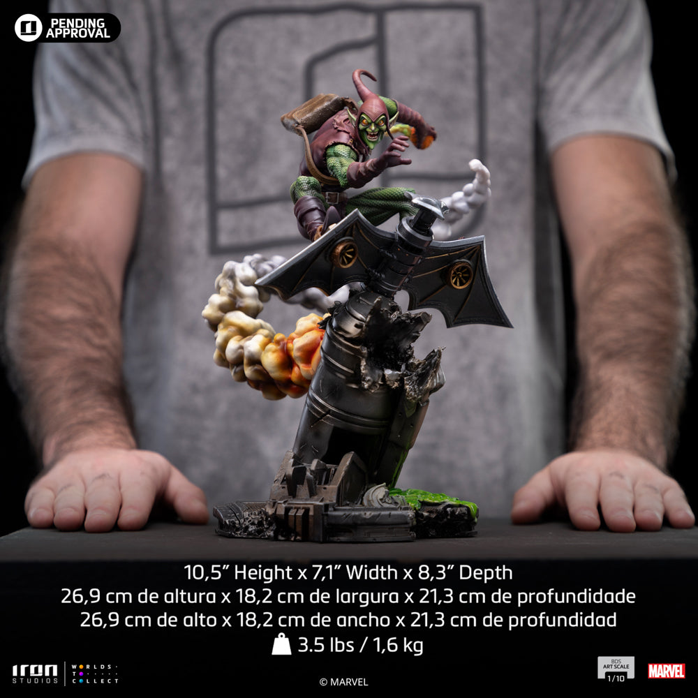 Iron Studios Green Goblin - Spider-man vs Villains Diorama - BDS Art Scale 1/10 Statue
