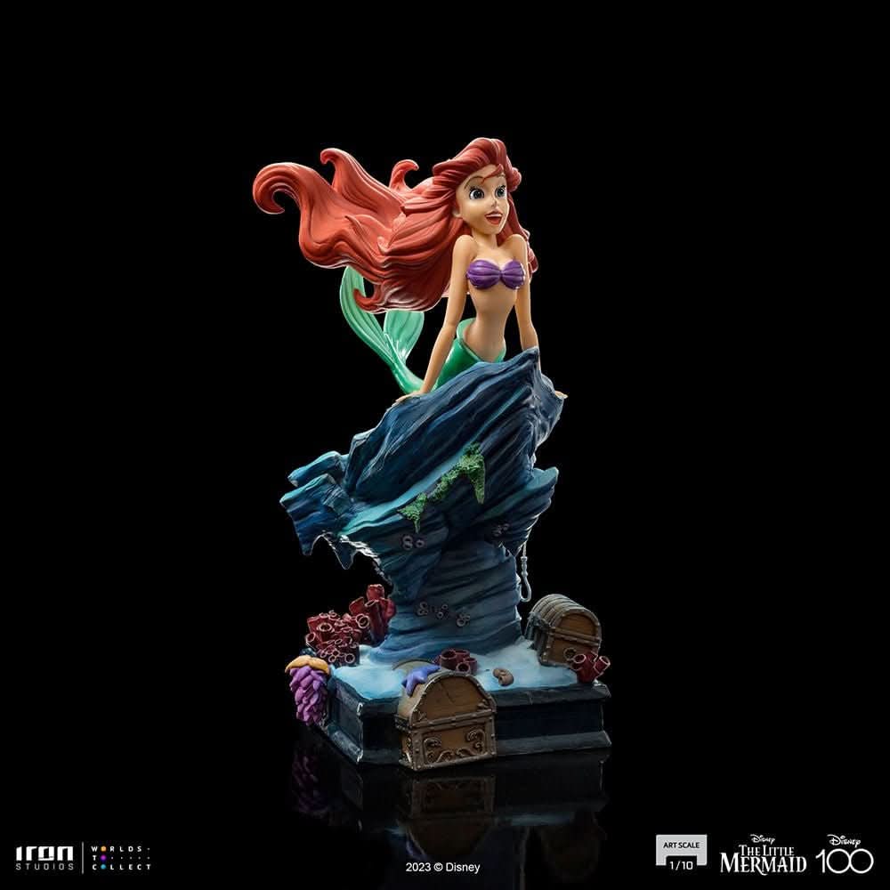 Iron Studios Little Mermaid - Disney 100th - Little Mermaid - Art Scale 1/10 Statue