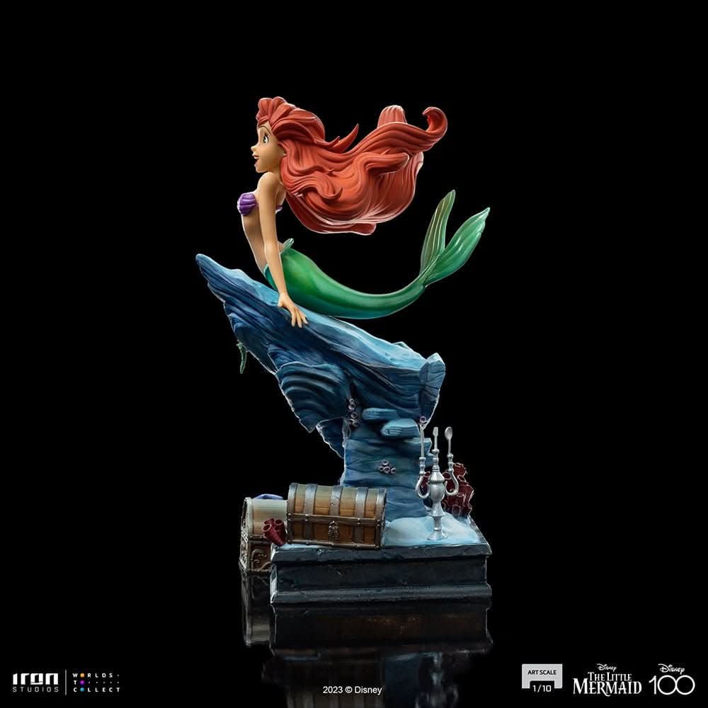 Iron Studios Little Mermaid - Disney 100th - Little Mermaid - Art Scale 1/10 Statue