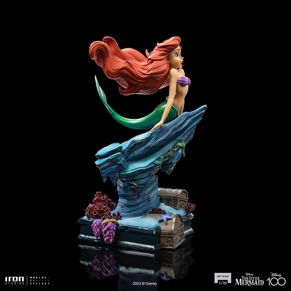 Iron Studios Little Mermaid - Disney 100th - Little Mermaid - Art Scale 1/10 Statue