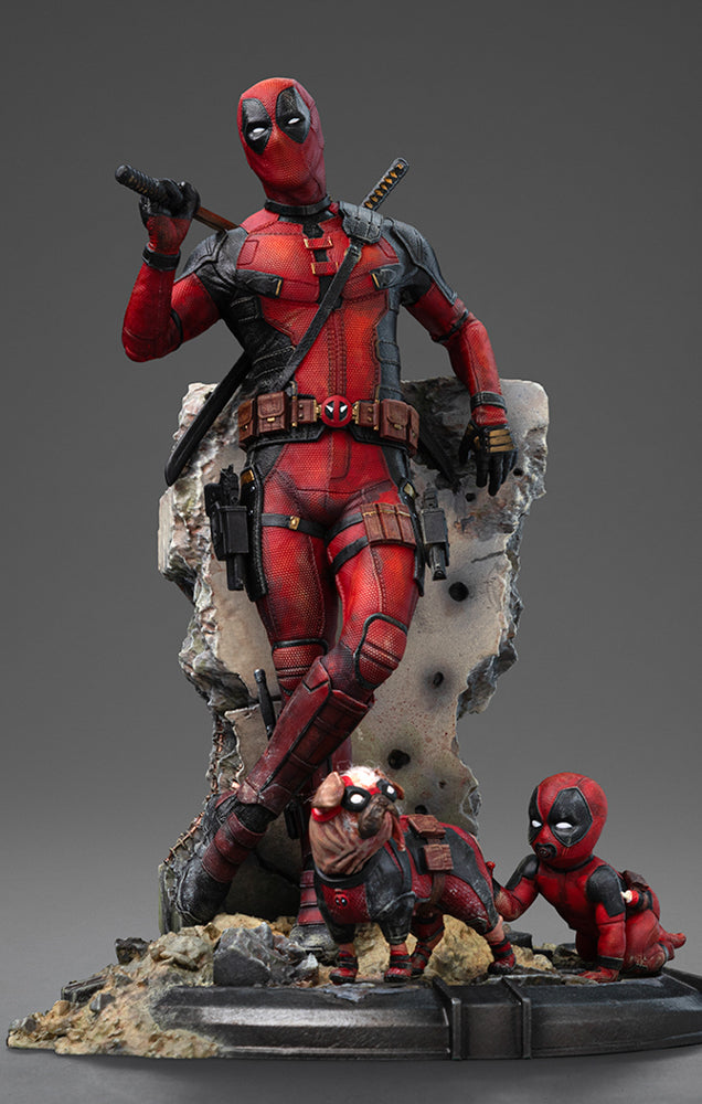 Iron Studios Deadpool - Deadpool & Wolverine - Art Scale 1/10 Statue