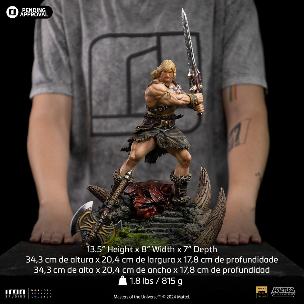 Iron Studio He Man Unleashed - Masters of the Universe - Art Scale 1/10 Statue