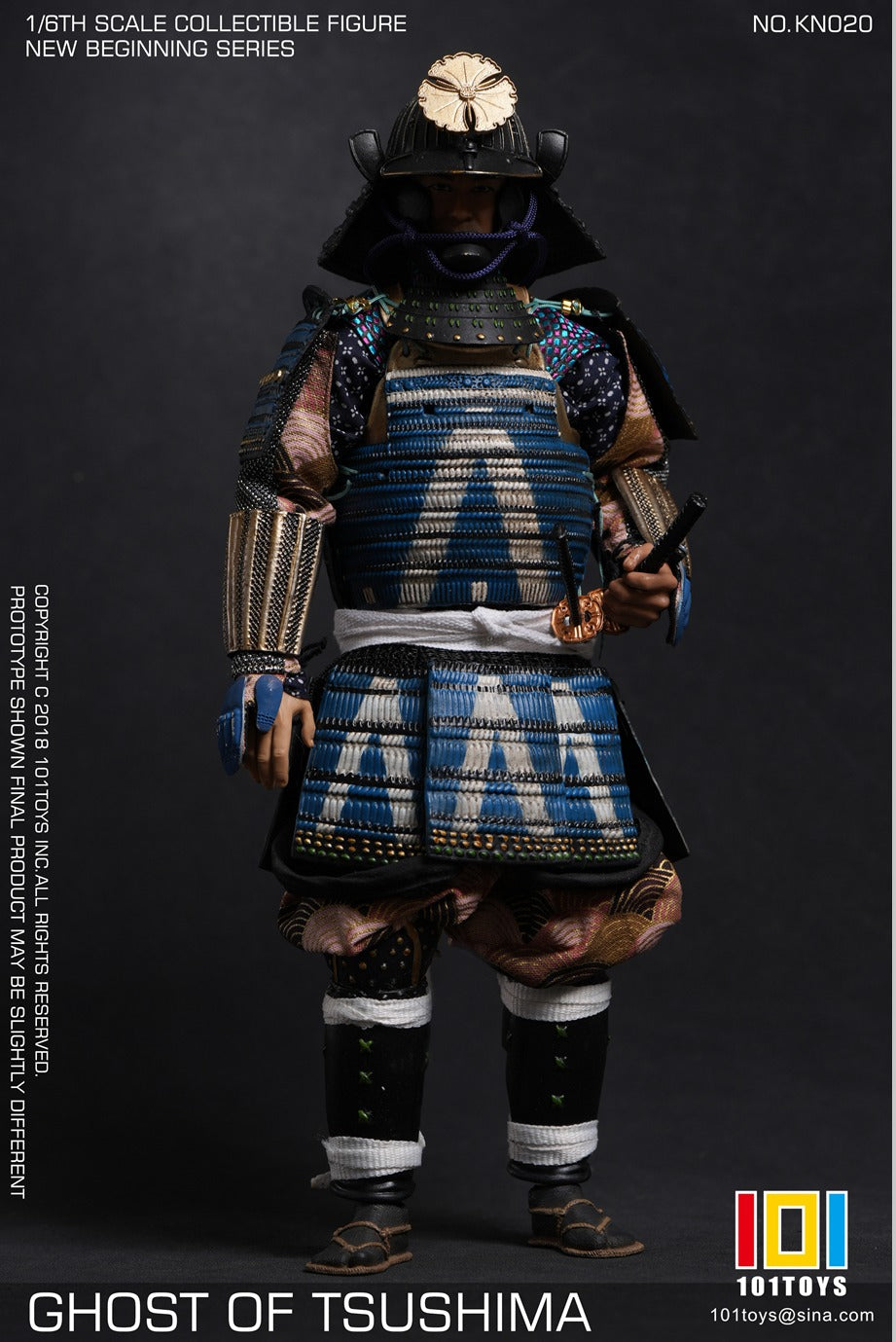 101TOYS KN020 1/6 新起点系列 武士甲 GHOST OF TSUSHIMA AMURAI A