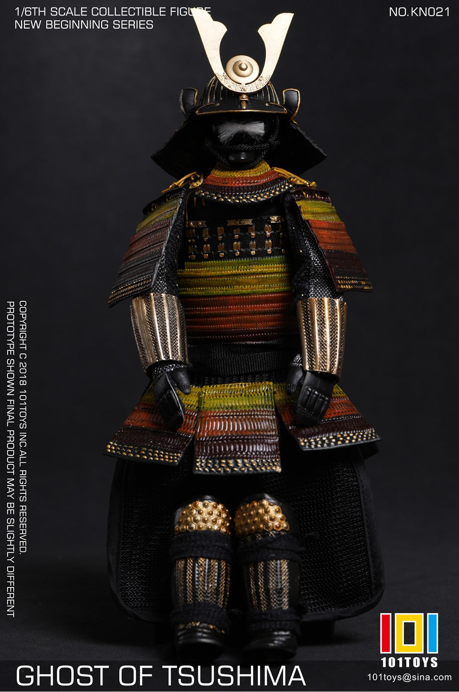 101TOYS KN021 1/6 新起点系列 武士乙 GHOST OF TSUSHIMA SAMURAI B