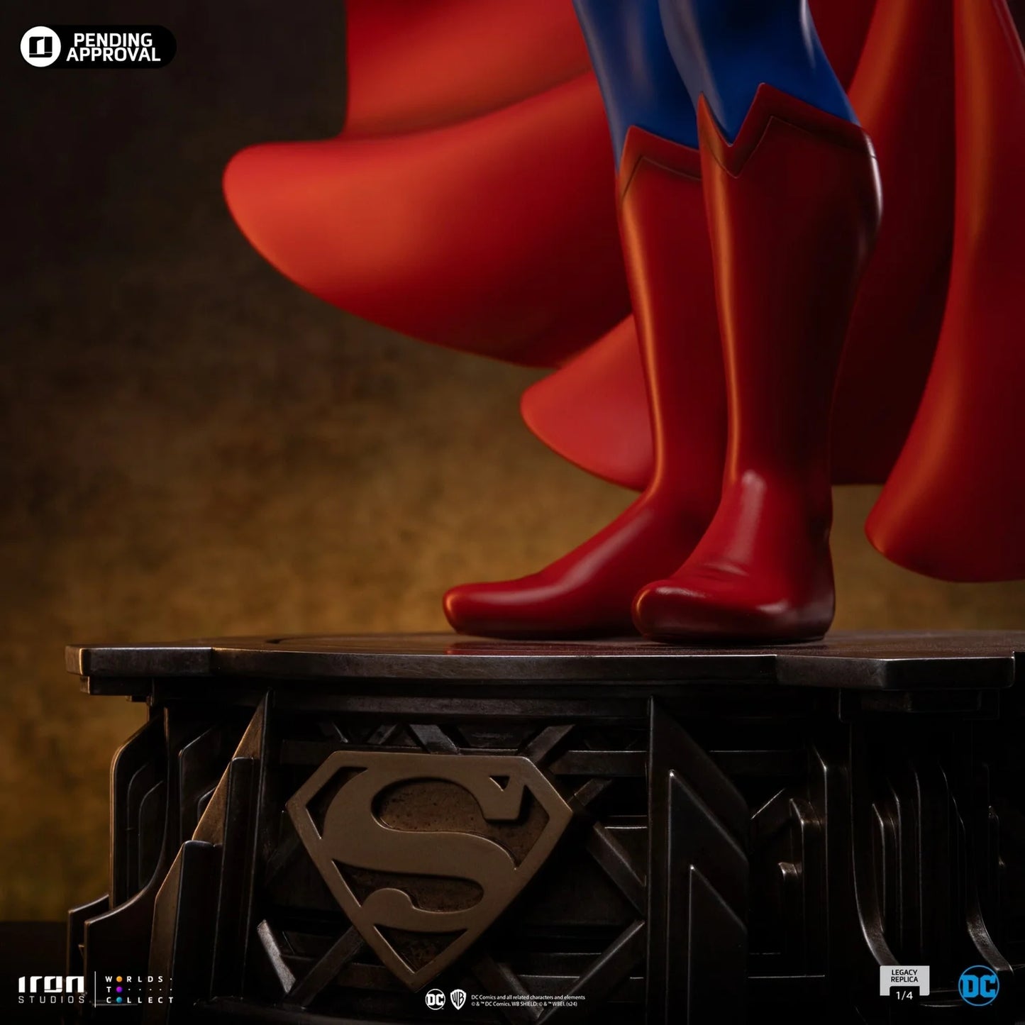 Iron Studios DC Comics Superman DC Trinity Legacy 1/4 Scale Statue