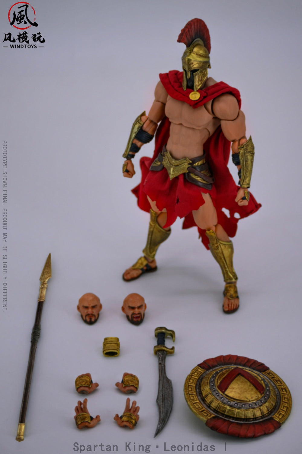 Wind Toys FMW004A 1/12 Eternal Warlords Series Spartan King Leonidas I (Standard Edition)