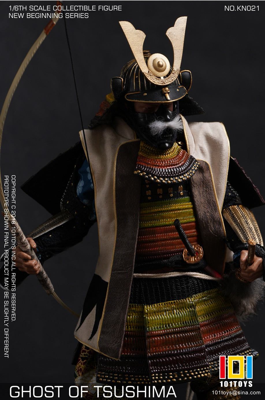 101TOYS KN021 1/6 新起点系列 武士乙 GHOST OF TSUSHIMA SAMURAI B