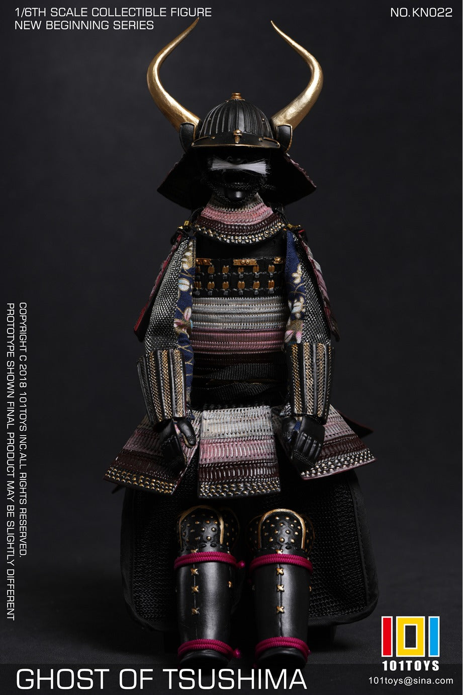 101TOYS KN022 1/6 新起点系列 武士丙 GHOST OF TSUSHIMA SAMURAI C