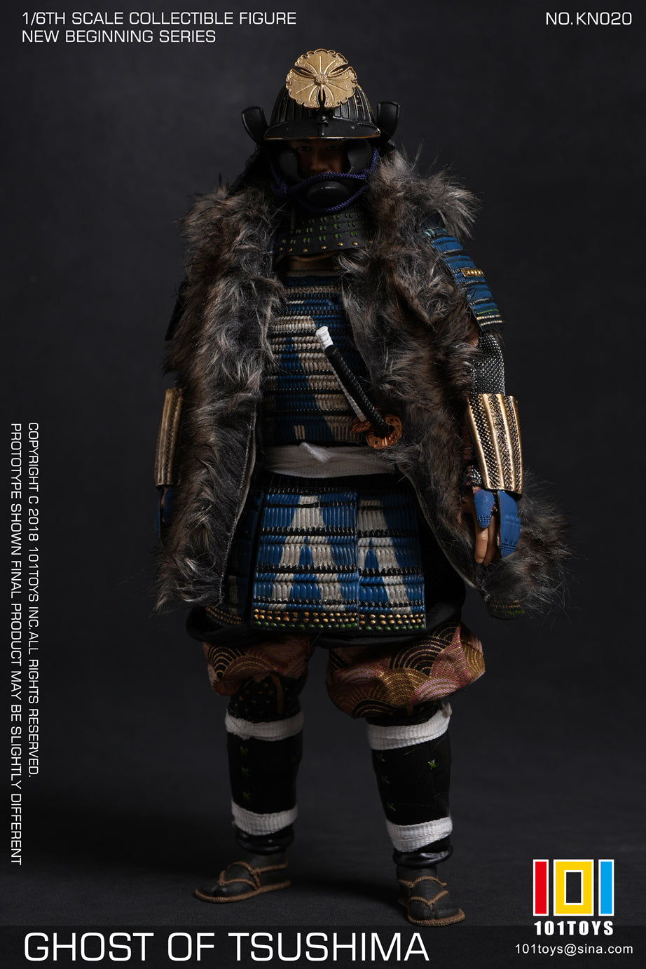 101TOYS KN020 1/6 新起点系列 武士甲 GHOST OF TSUSHIMA AMURAI A