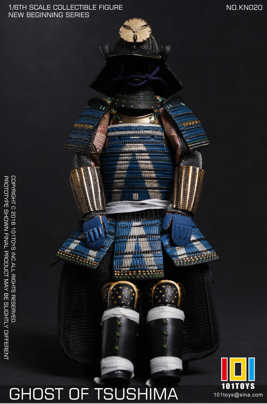 101TOYS KN020 1/6 新起点系列 武士甲 GHOST OF TSUSHIMA AMURAI A