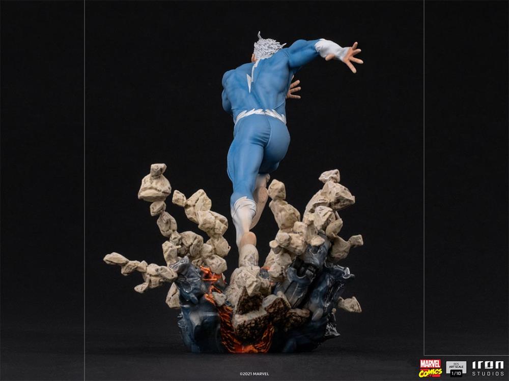 Iron Studio X Men Battle Diorama Series Quicksilver 1/10 Art Scale Statue