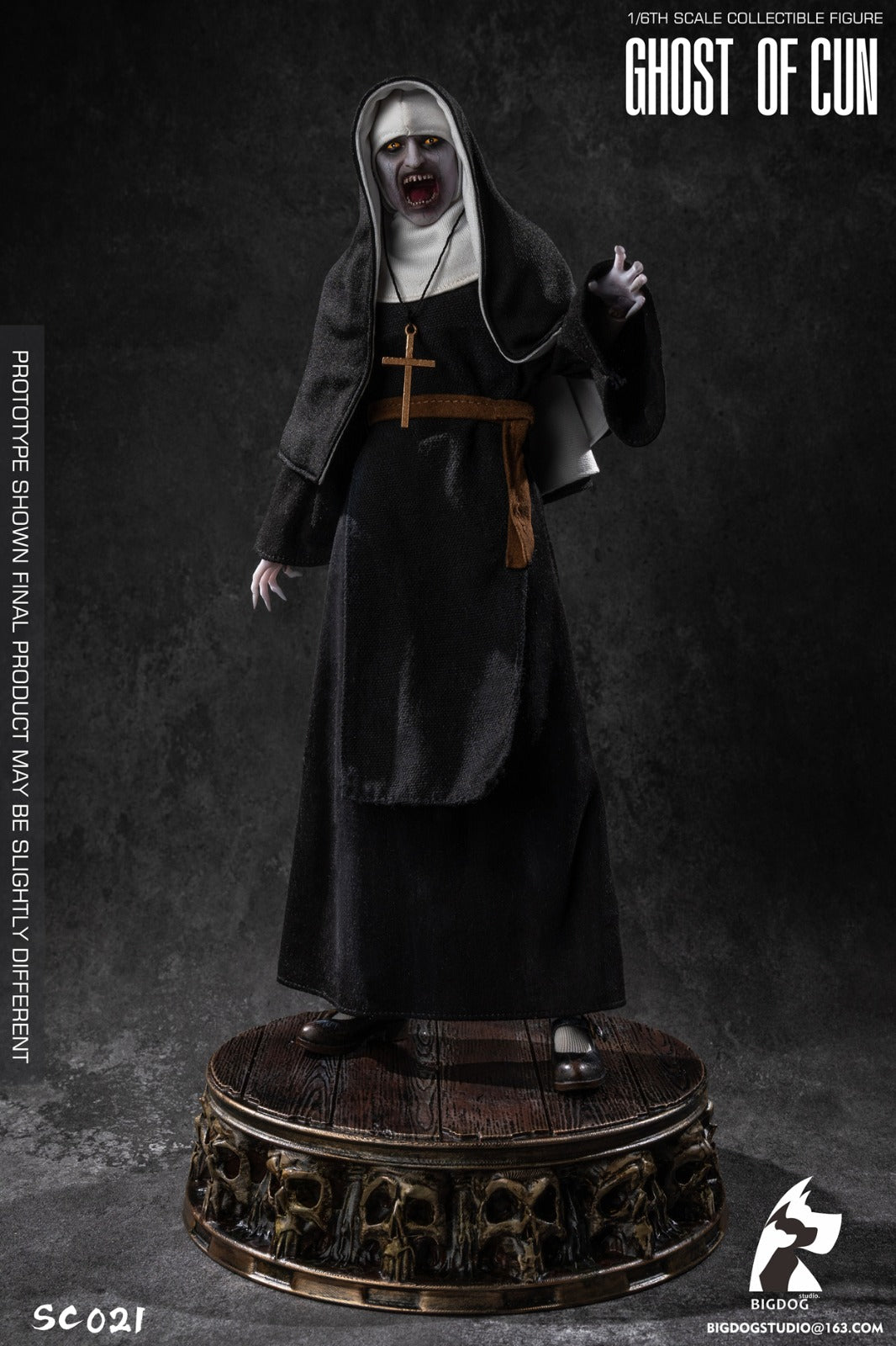 Bigdog Studio SC021 1/6 Scale Ghost of Cun The Nun Movie