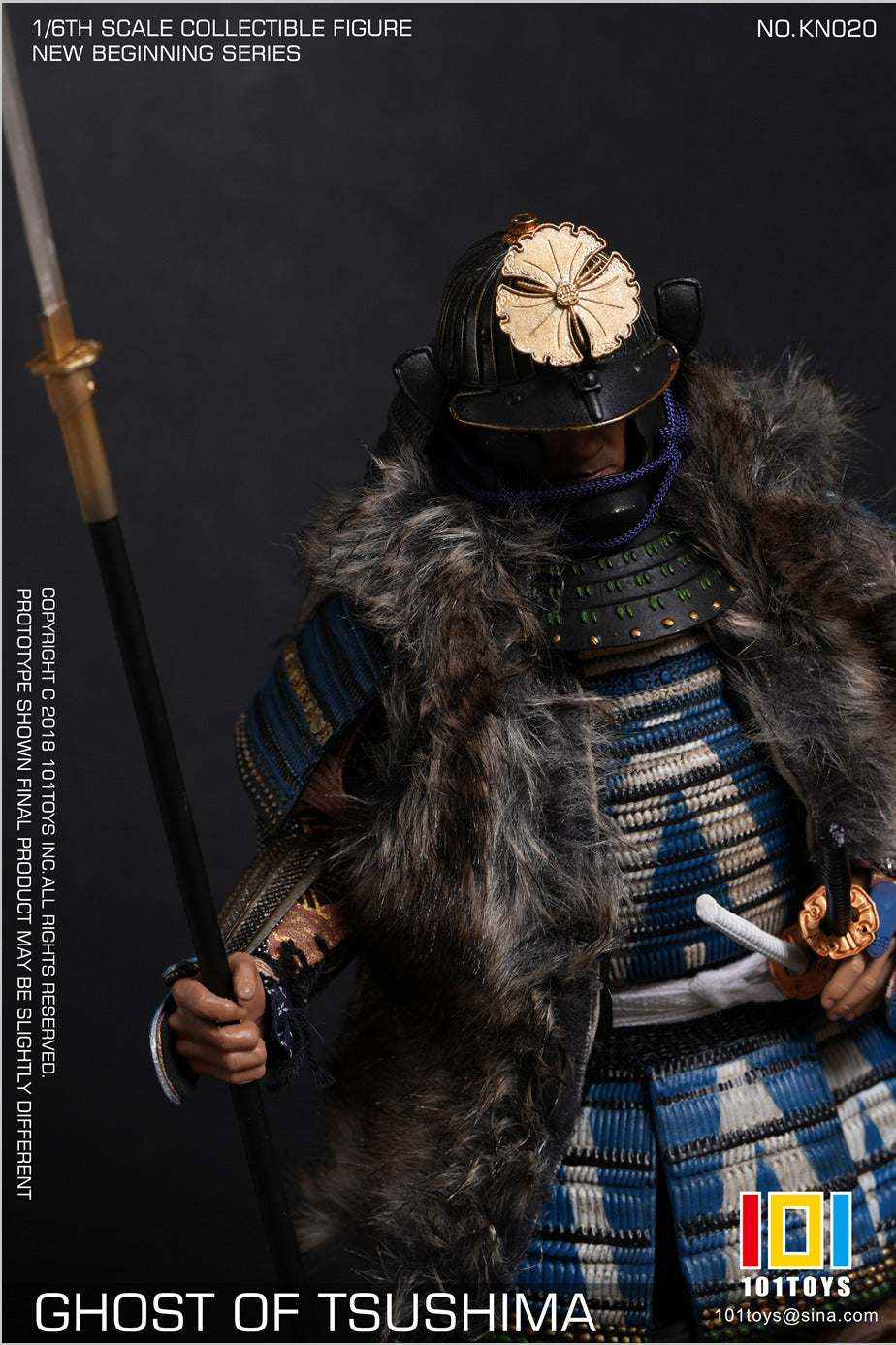 101TOYS KN020 1/6 新起点系列 武士甲 GHOST OF TSUSHIMA AMURAI A
