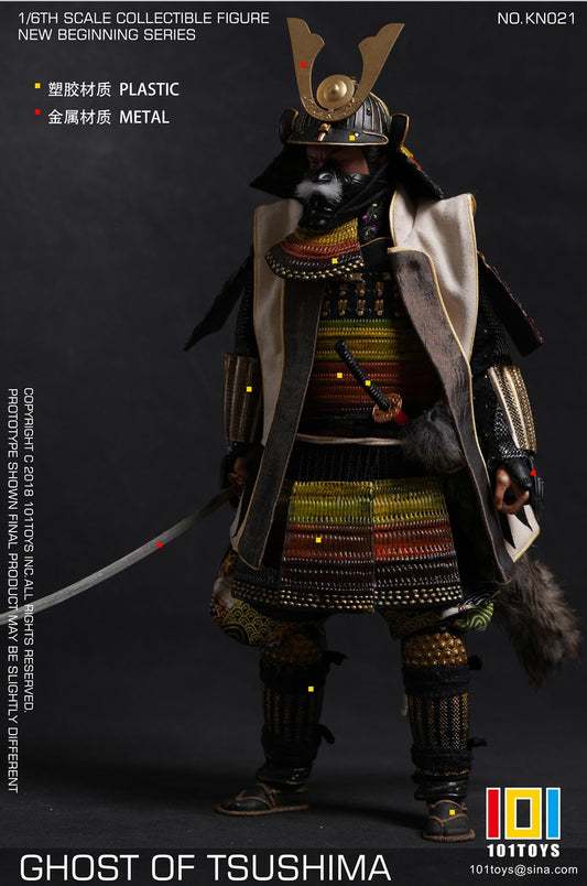 101TOYS KN021 1/6 新起点系列 武士乙 GHOST OF TSUSHIMA SAMURAI B
