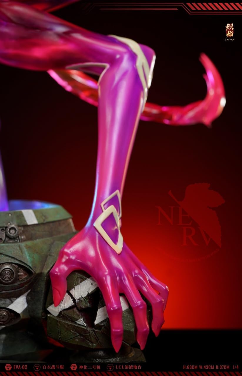 CHIYAN Studio 1/4 Scale Soryu Asuka Langley Figure Garage Kit Scene Pedestal Eva