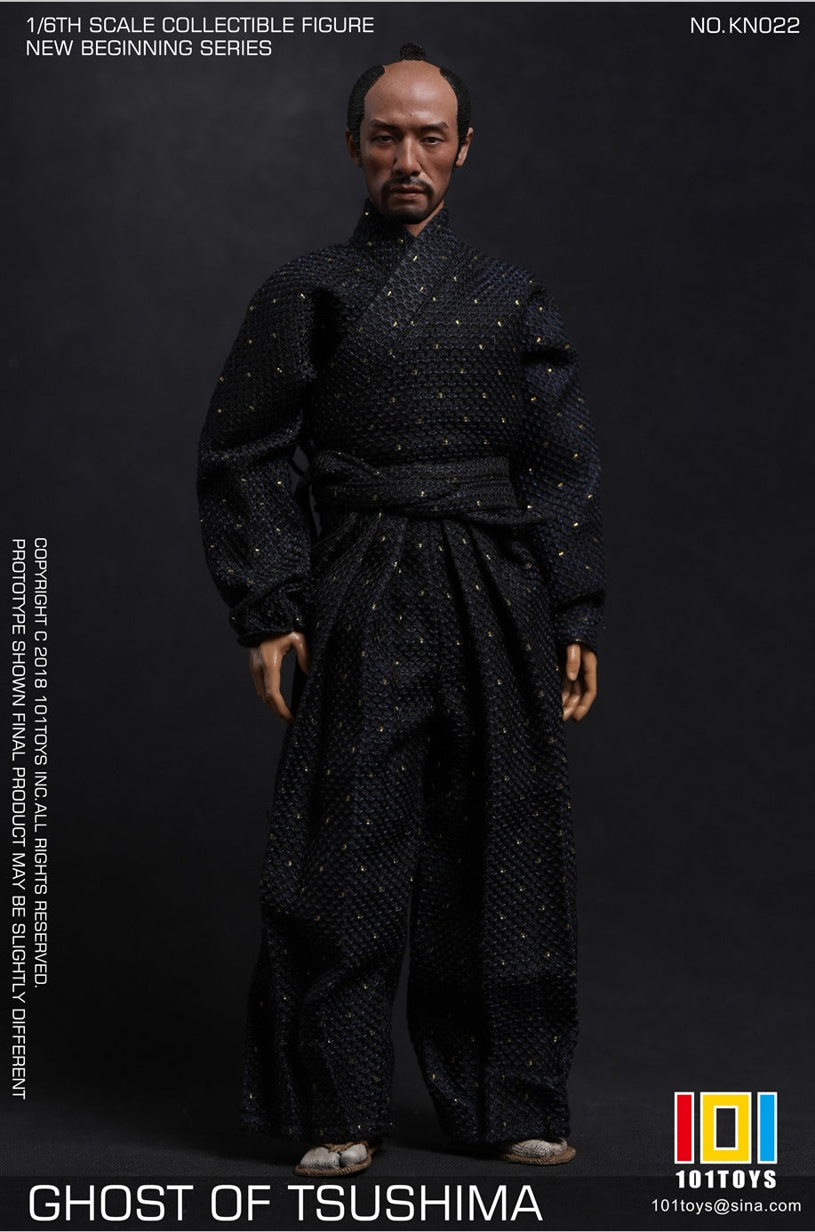 101TOYS KN022 1/6 新起点系列 武士丙 GHOST OF TSUSHIMA SAMURAI C