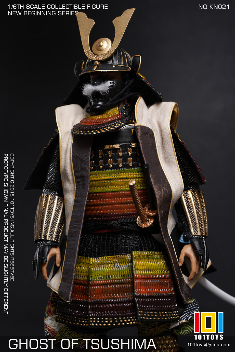 101TOYS KN021 1/6 新起点系列 武士乙 GHOST OF TSUSHIMA SAMURAI B