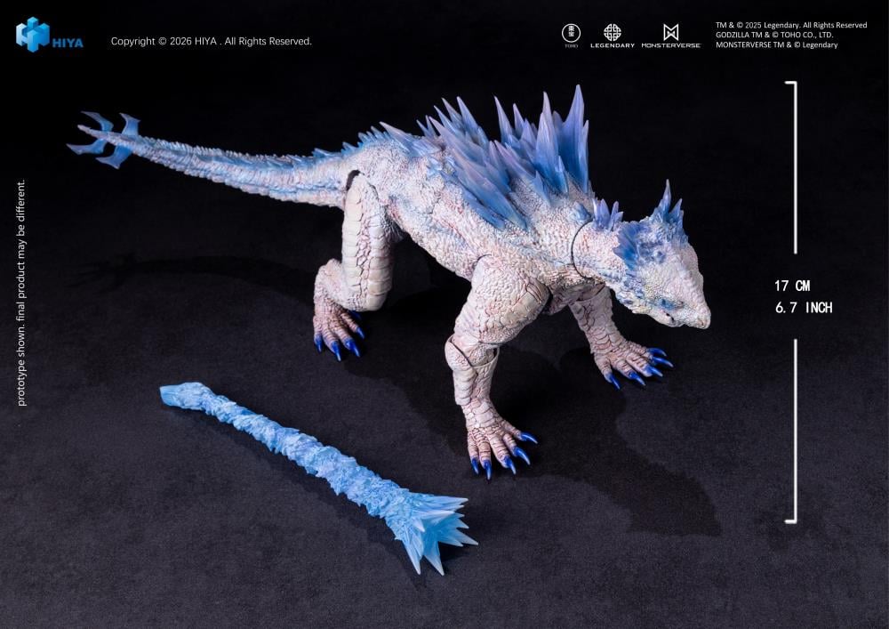 Hiya Toys EBG0312 - Godzilla x Kong: The New Empire - Frost Bite Blast Shimo