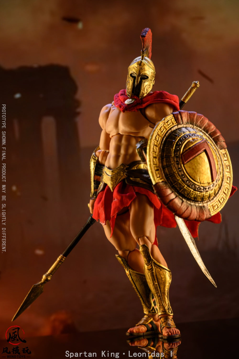 Wind Toys FMW004A 1/12 Eternal Warlords Series Spartan King Leonidas I (Standard Edition)