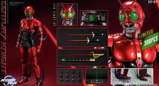 STOCK - Special Edition Soosootoys SST071 Century Knight Shadow Moon Warrior 1/6 Action Figure