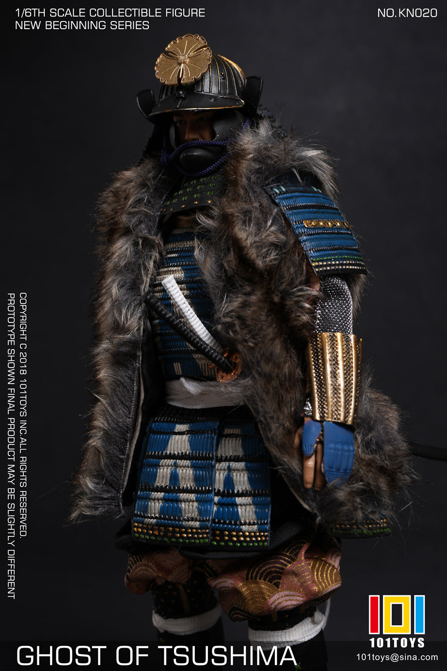 101TOYS KN020 1/6 新起点系列 武士甲 GHOST OF TSUSHIMA AMURAI A