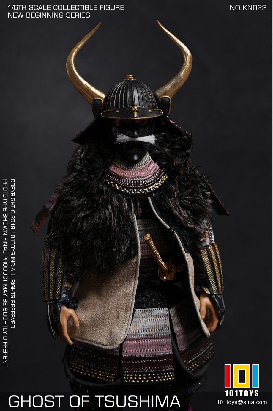 101TOYS KN022 1/6 新起点系列 武士丙 GHOST OF TSUSHIMA SAMURAI C