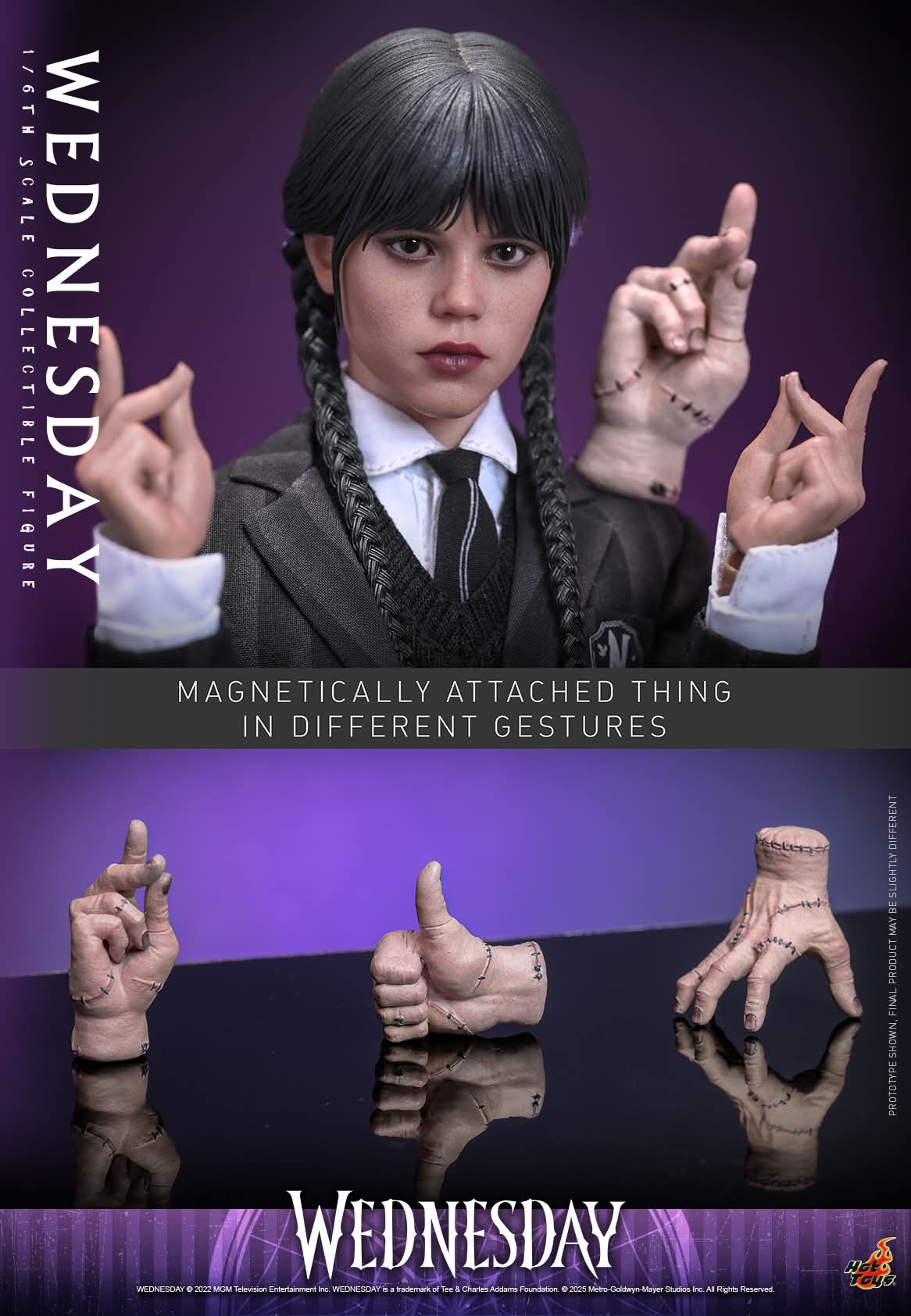 Hot Toys TMS135 Wednesday 1/6 Scale Wednesday Collectible Figure