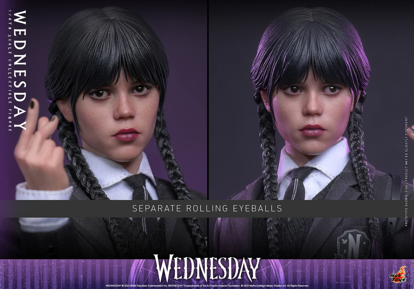 Hot Toys TMS135 Wednesday 1/6 Scale Wednesday Collectible Figure