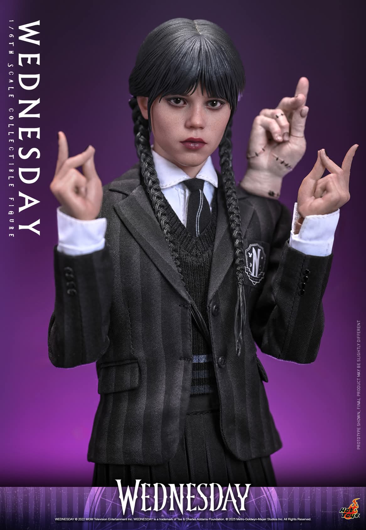 Hot Toys TMS135 Wednesday 1/6 Scale Wednesday Collectible Figure