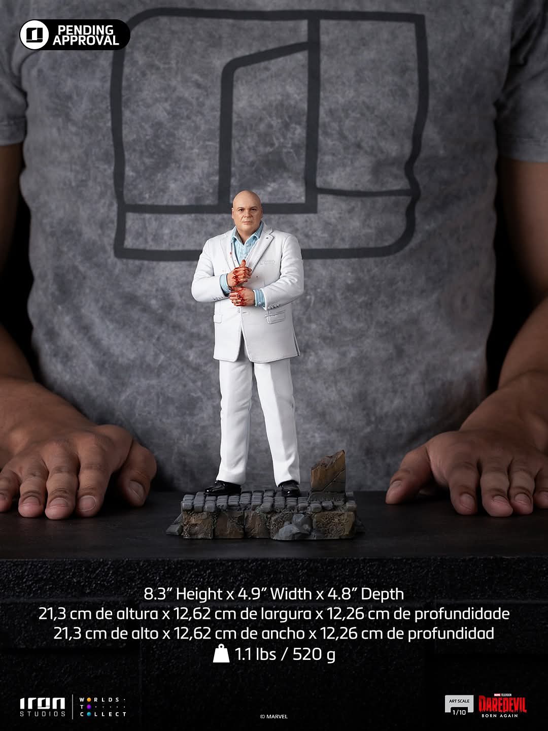 Iron Studios Kingpin - Daredevil: Born Again - Art Scale 1/10 Statue