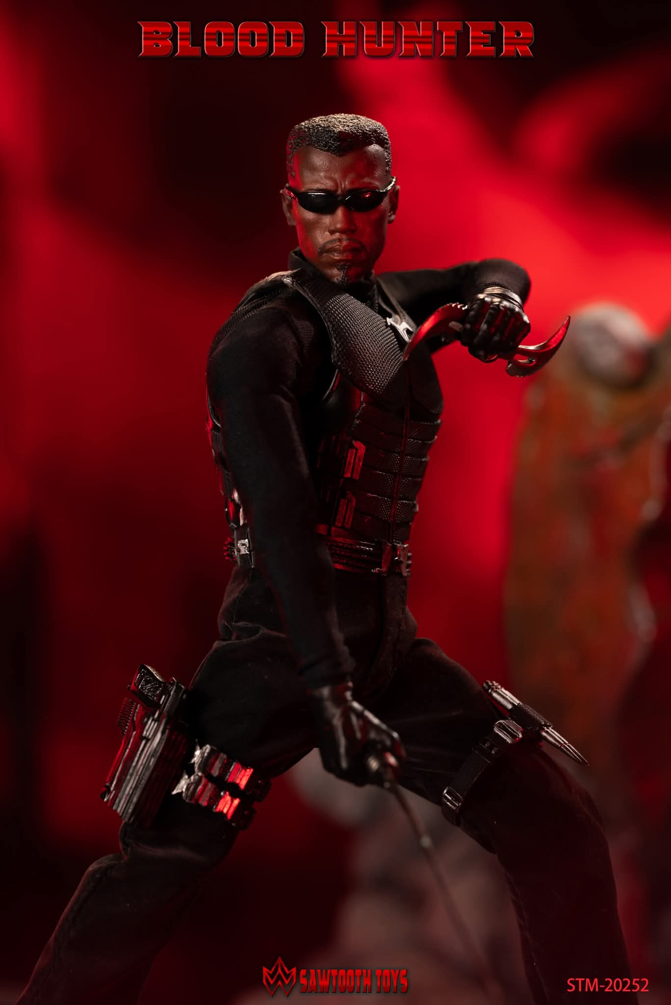 SAWTHOOTH TOYS BLADE STM-20252 1/12 Blood Hunter Double Headsculpt
