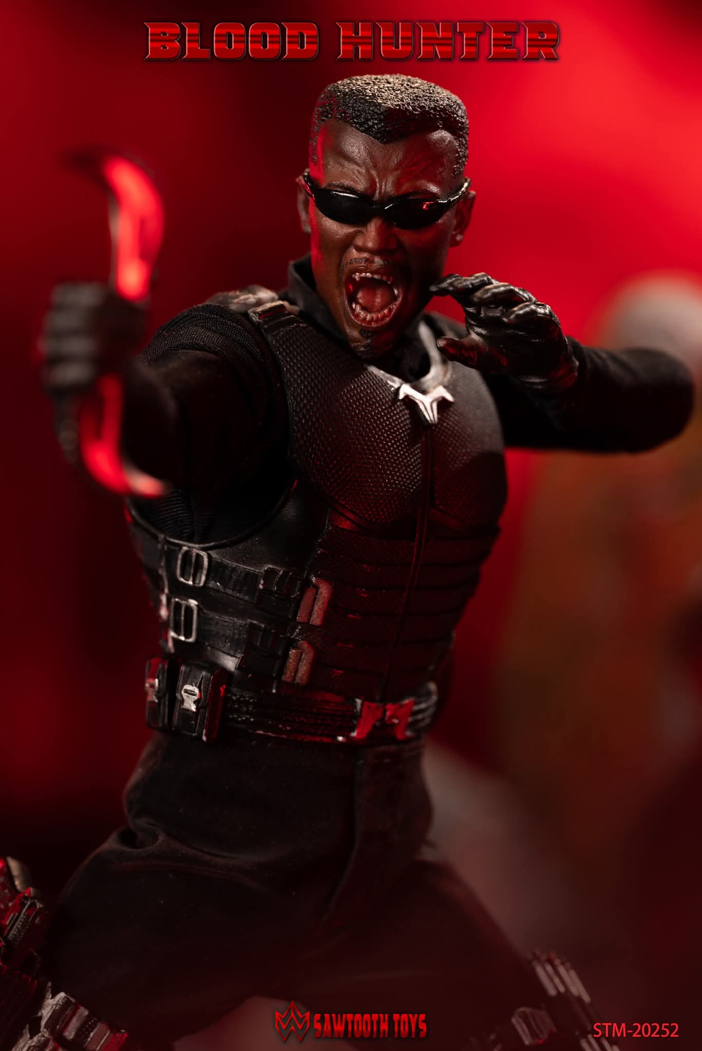 SAWTHOOTH TOYS BLADE STM-20252 1/12 Blood Hunter Double Headsculpt