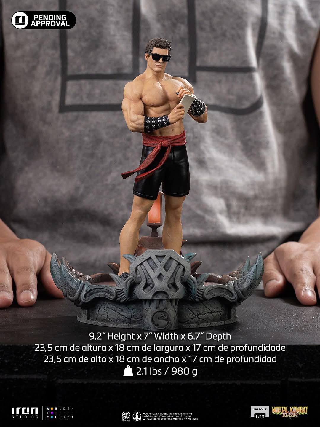 Iron Studio Johnny Cage - Mortal Kombat - Art Scale 1/10