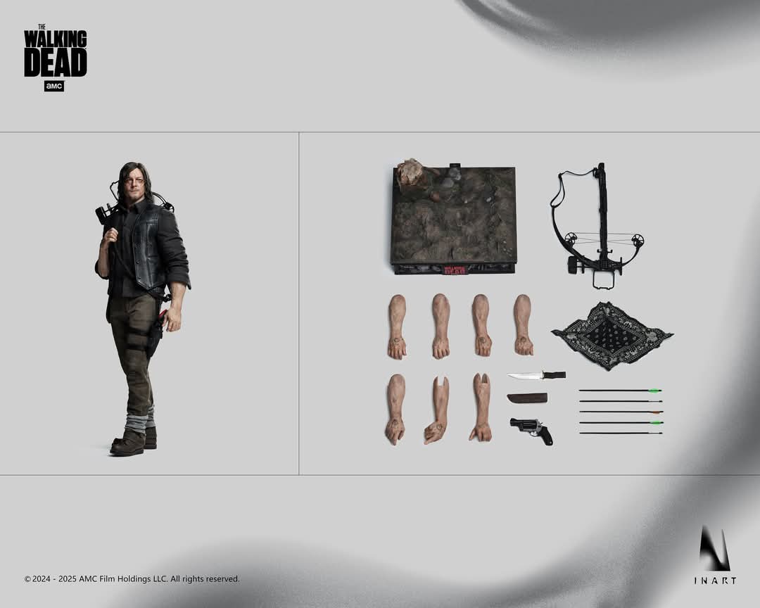 AGA030 Queen Studio INART 1/6 Daryl Dixon The Walking Dead