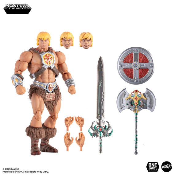 Mondo 1/12 Scale He Man Master of the Universe MOTU