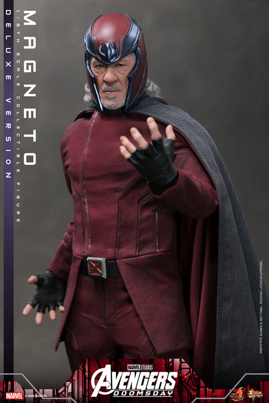 PRE ORDER - Hot Toys MMS913 - Avengers: Doomsday - 1/6 scale Magneto Collectible Figure (Deluxe Version)