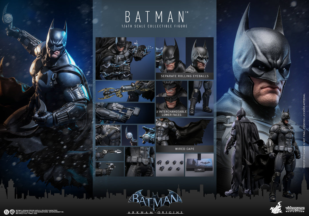 Hot Toys VGM83 - Batman: Arkham Origins - 1/6th scale Batman Collectible Figure