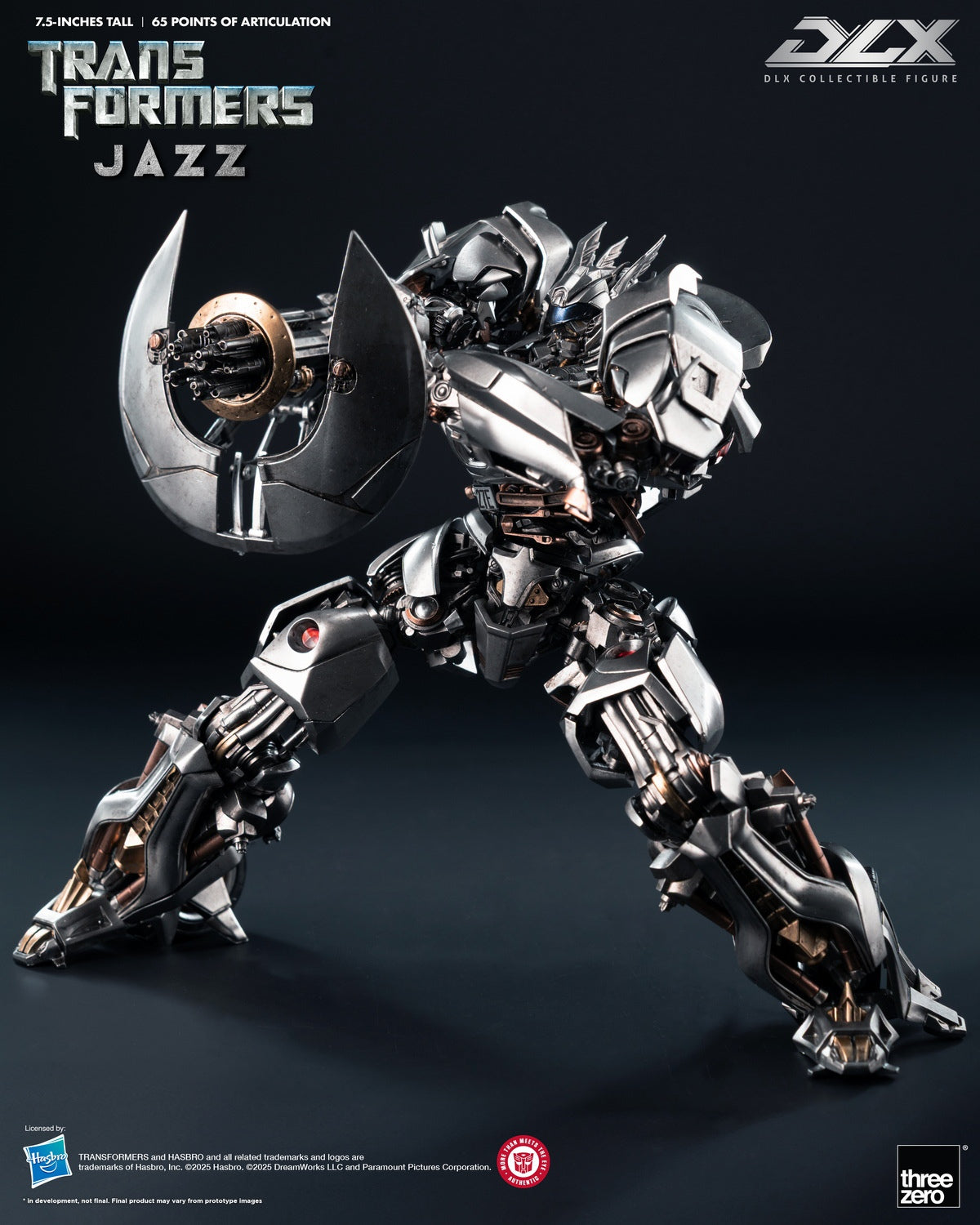 Threezero Transformers: DLX Jazz Regular
