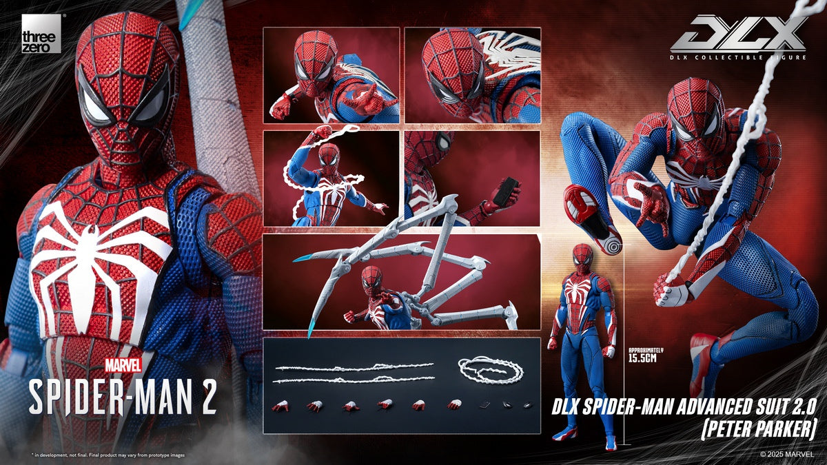 Threezero DLX Spiderman Advanced Suit 2.0 Peter Parker