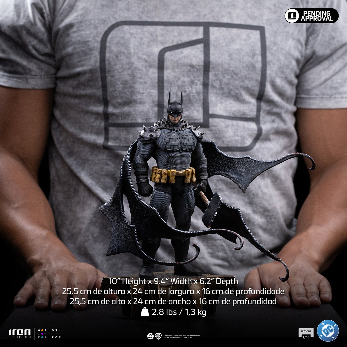Iron Studio Batman Absolute - DC Comics - Art Scale 1/10