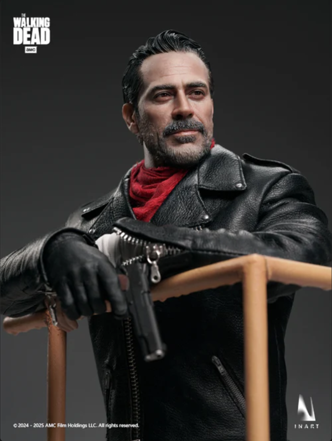 AG-A025 Queen Studio Inart 1/6 Scale Negan Smith - The Walking Dead