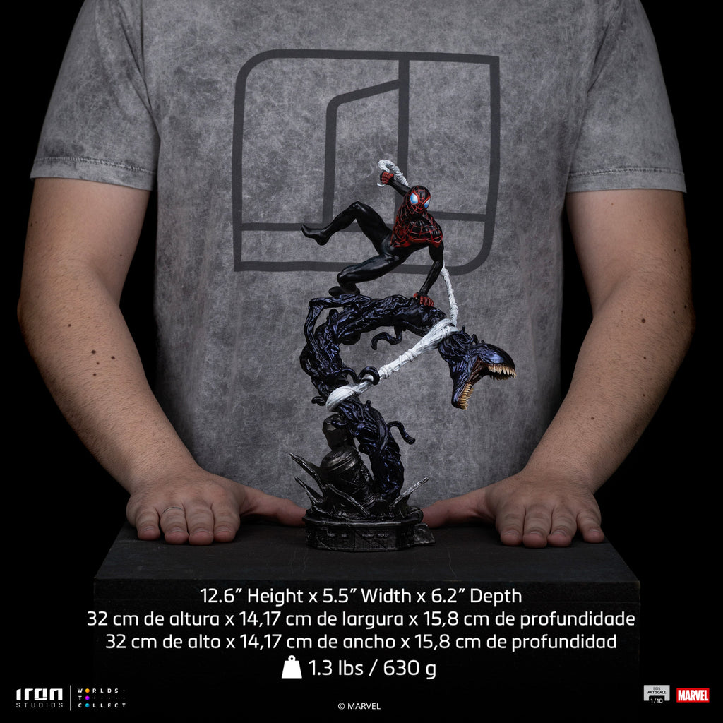 Iron Studios Miles Morales Spiderman vs Villains BDS Art 1/10 Scale Statue