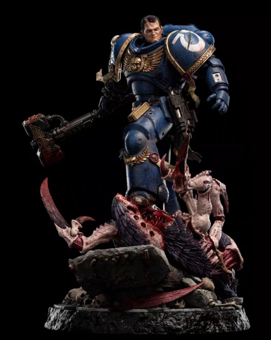Weta Warhammer 1/6 Statue LIEUTENANT TITUS - BATTLELINE EDITION