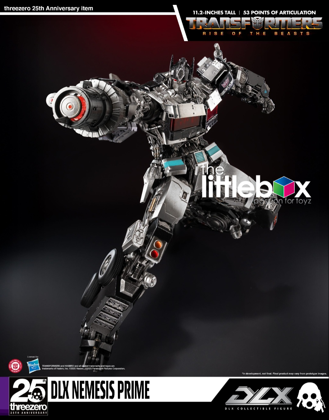 Threezero Transformer: DLX Nemesis Prime Rise of the Beasts