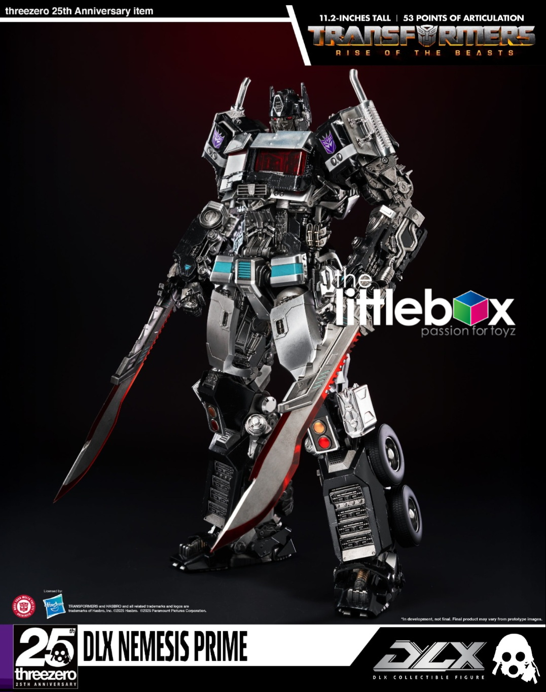 Threezero Transformer: DLX Nemesis Prime Rise of the Beasts