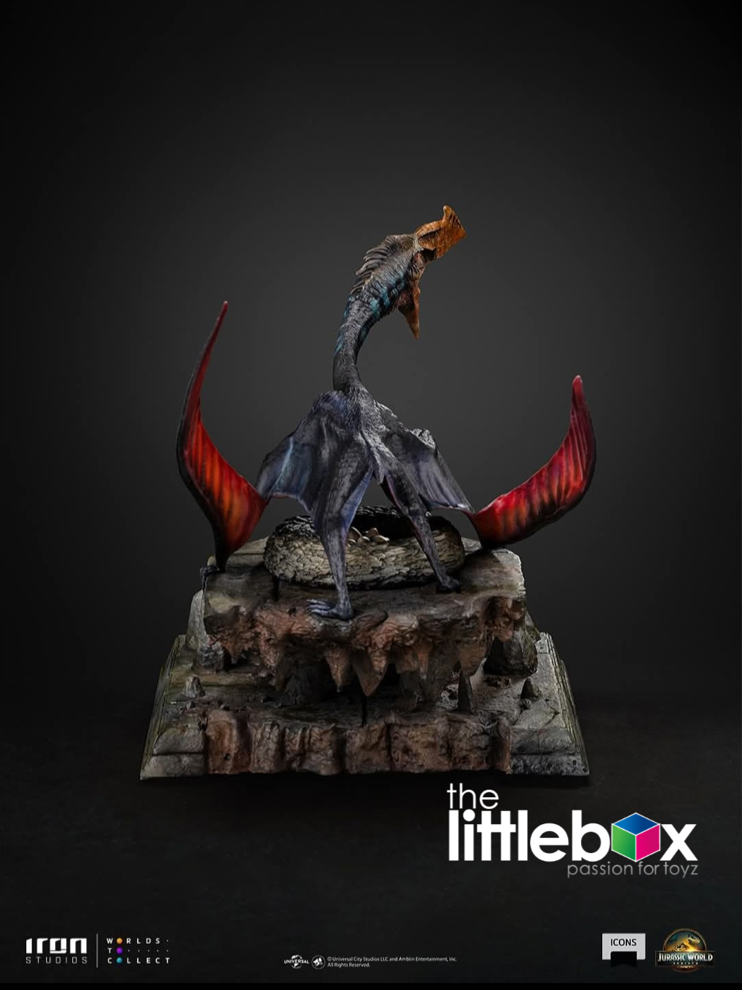 Iron Studios Quetzalcoatlus - Jurassic World: Rebirth - Icons