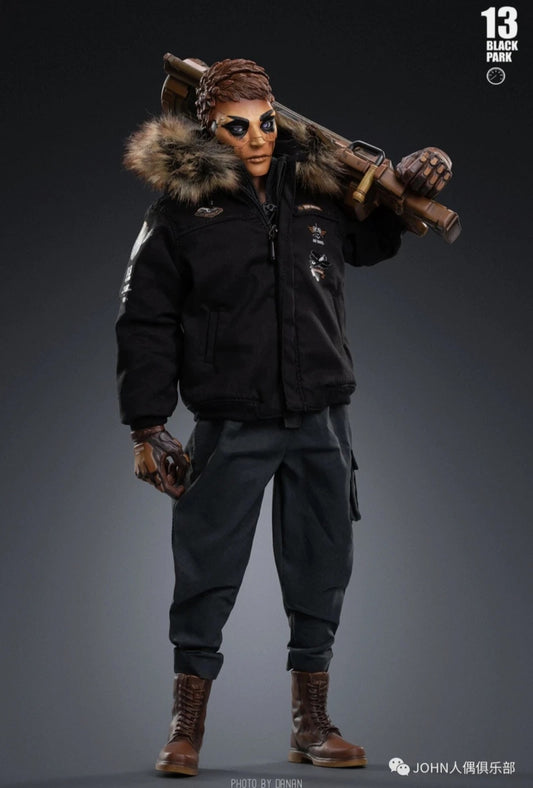 Black 13 Park White Eagle Black Laboratory 1/6 Action Figure