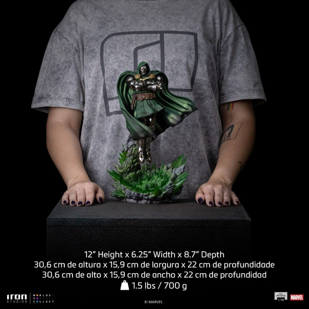 Iron Studios Doctor Doom Regular Version Art 1/10 Scale Statue